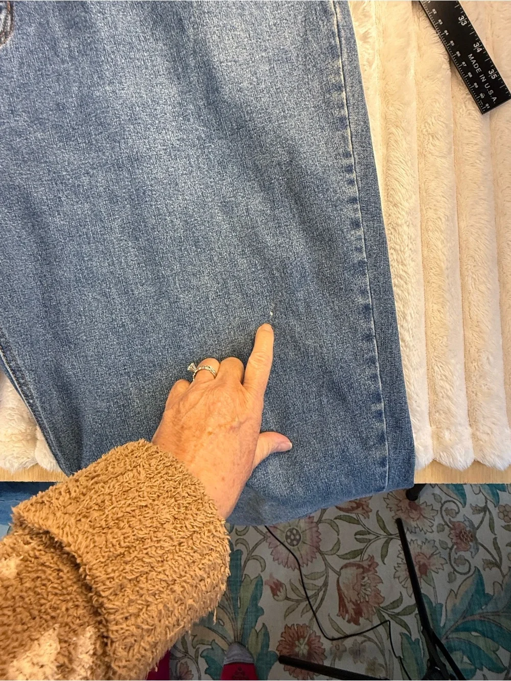 Coldwater Creek Straight Leg Jeans Size 20W Medium Wash Stretch Denim‎